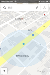 GoogleMapの3D表示